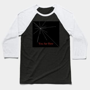 Pulsar Map Baseball T-Shirt